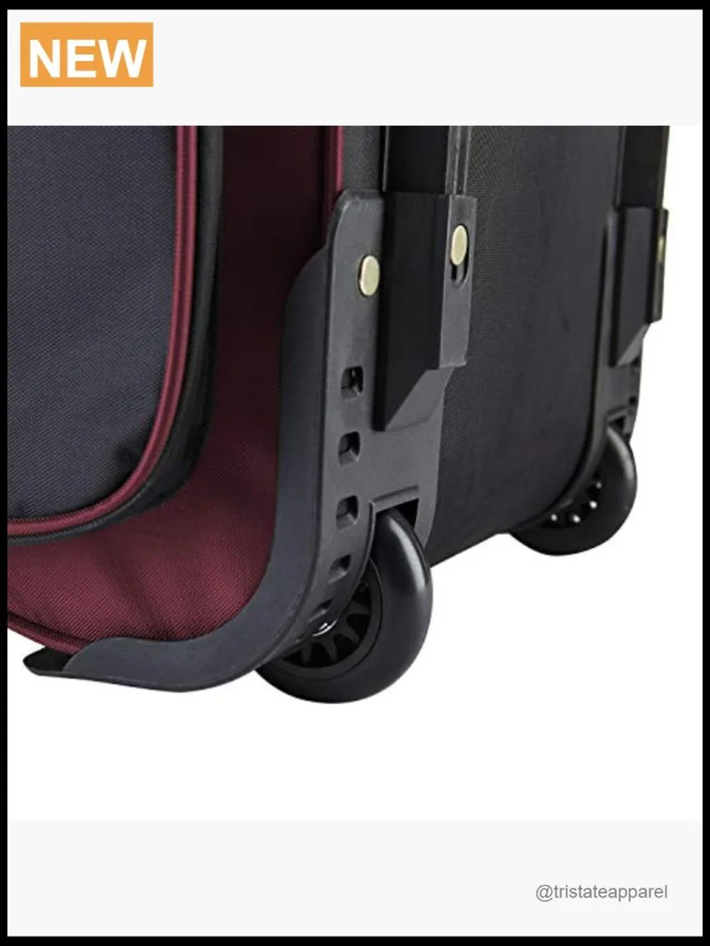 Extra-Large 30in Rolling Duffel Bag 77L Capacity Travel Luggage